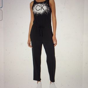 Calvin Klein Logo Jumpsuit